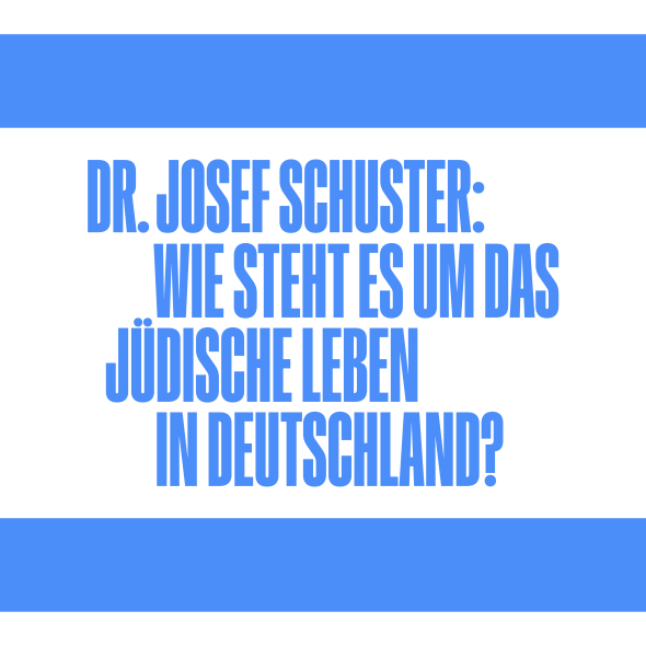 Dr. Josef Schuster, Präsident des Zentralrates der Juden in Deutschland