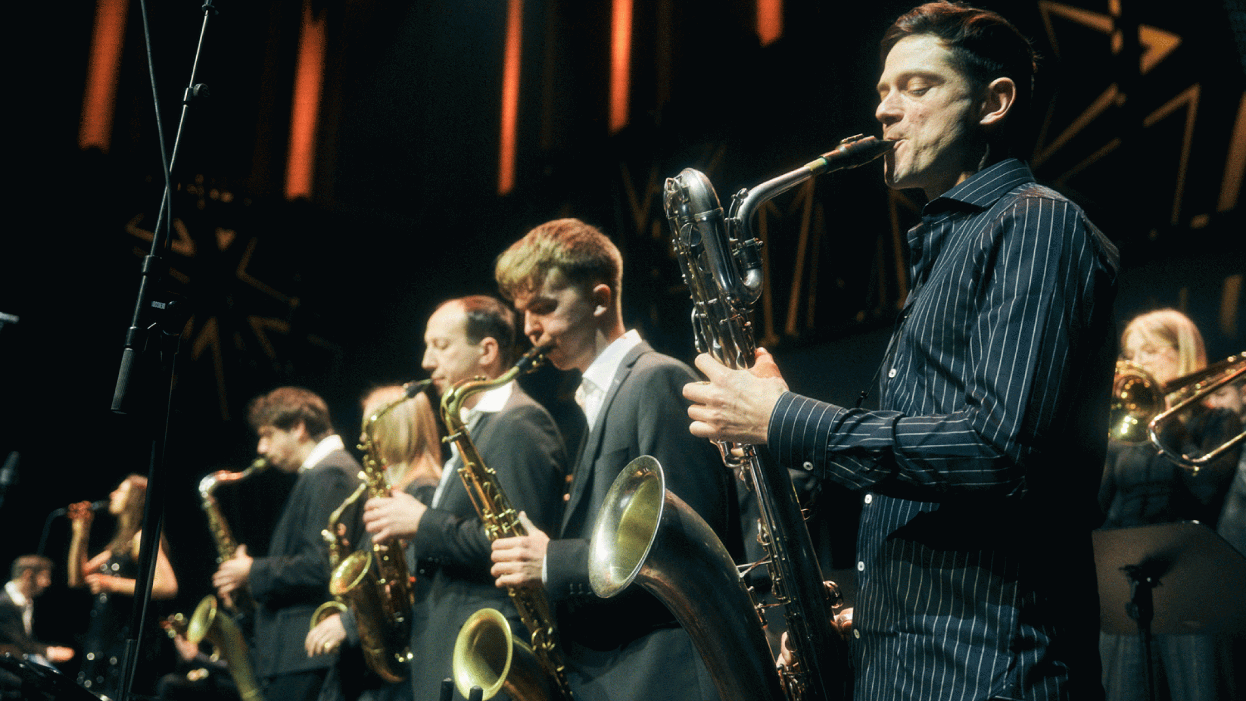 Nahaufnahme Bergson Jazz Orchestra