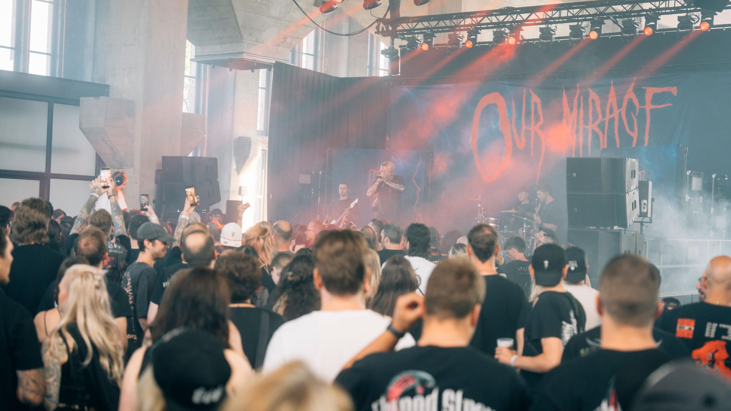 Our Mirage beim Bergson Metal Fest