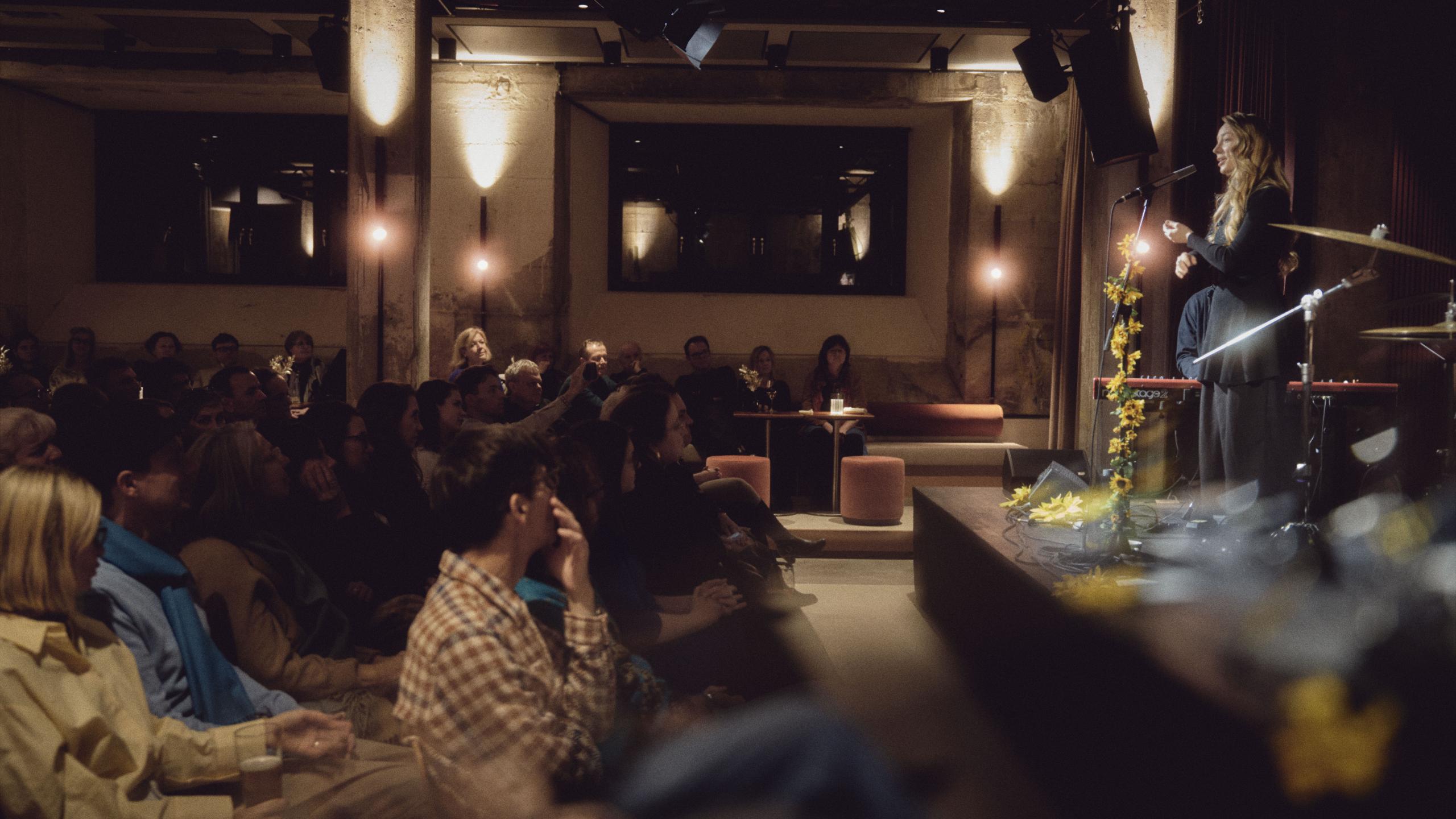 Konzert in der Barbastelle im Untergeschoss des Bergson