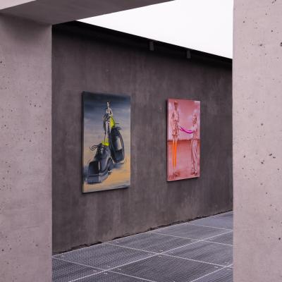 Installationsbilder Paco Pomet